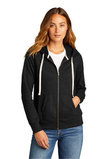 DT8103 District® Women's Re-Fleece™ Full-Zip Hoodie