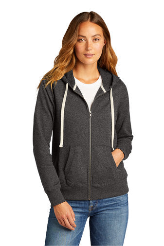 DT8103 District® Women's Re-Fleece™ Full-Zip Hoodie