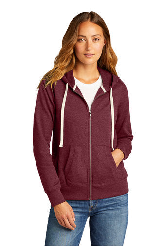 DT8103 District® Women's Re-Fleece™ Full-Zip Hoodie