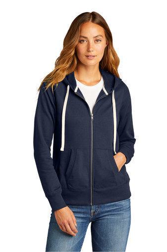 DT8103 District® Women's Re-Fleece™ Full-Zip Hoodie