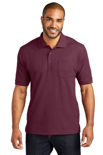 K500P Port Authority® Silk Touch™ Polo with Pocket