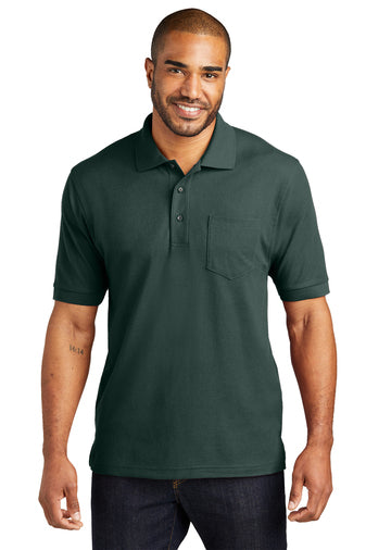 K500P Port Authority® Silk Touch™ Polo with Pocket