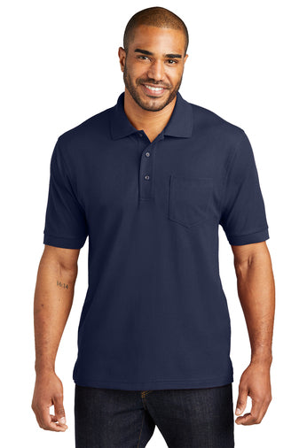K500P Port Authority® Silk Touch™ Polo with Pocket