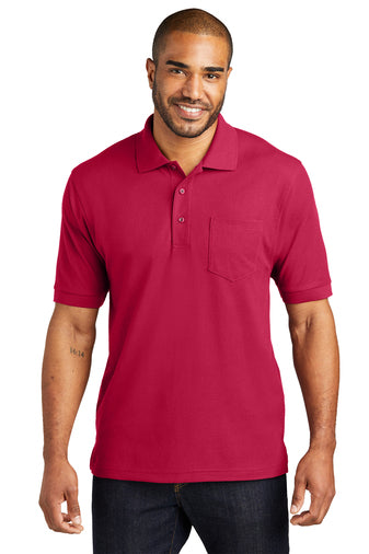 K500P Port Authority® Silk Touch™ Polo with Pocket