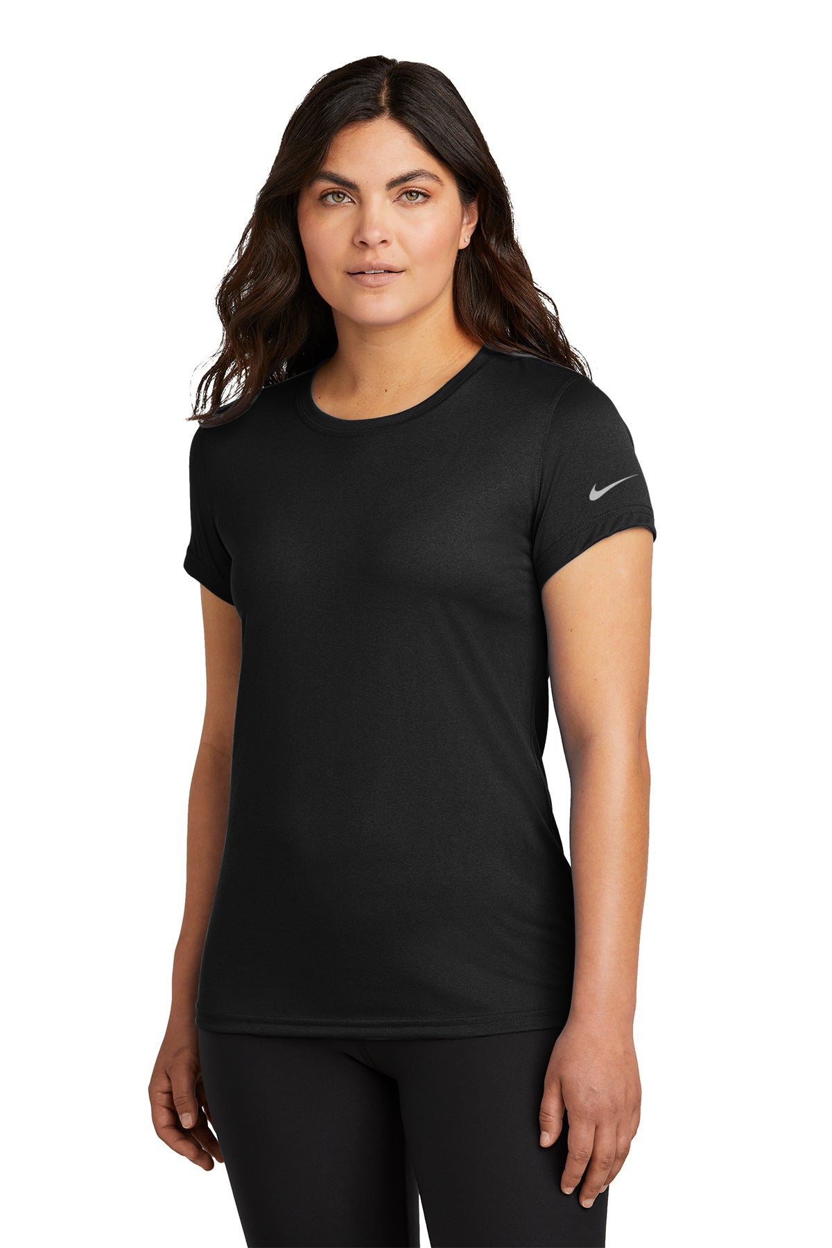 NKDX8734 Nike Ladies Swoosh Sleeve rLegend Tee