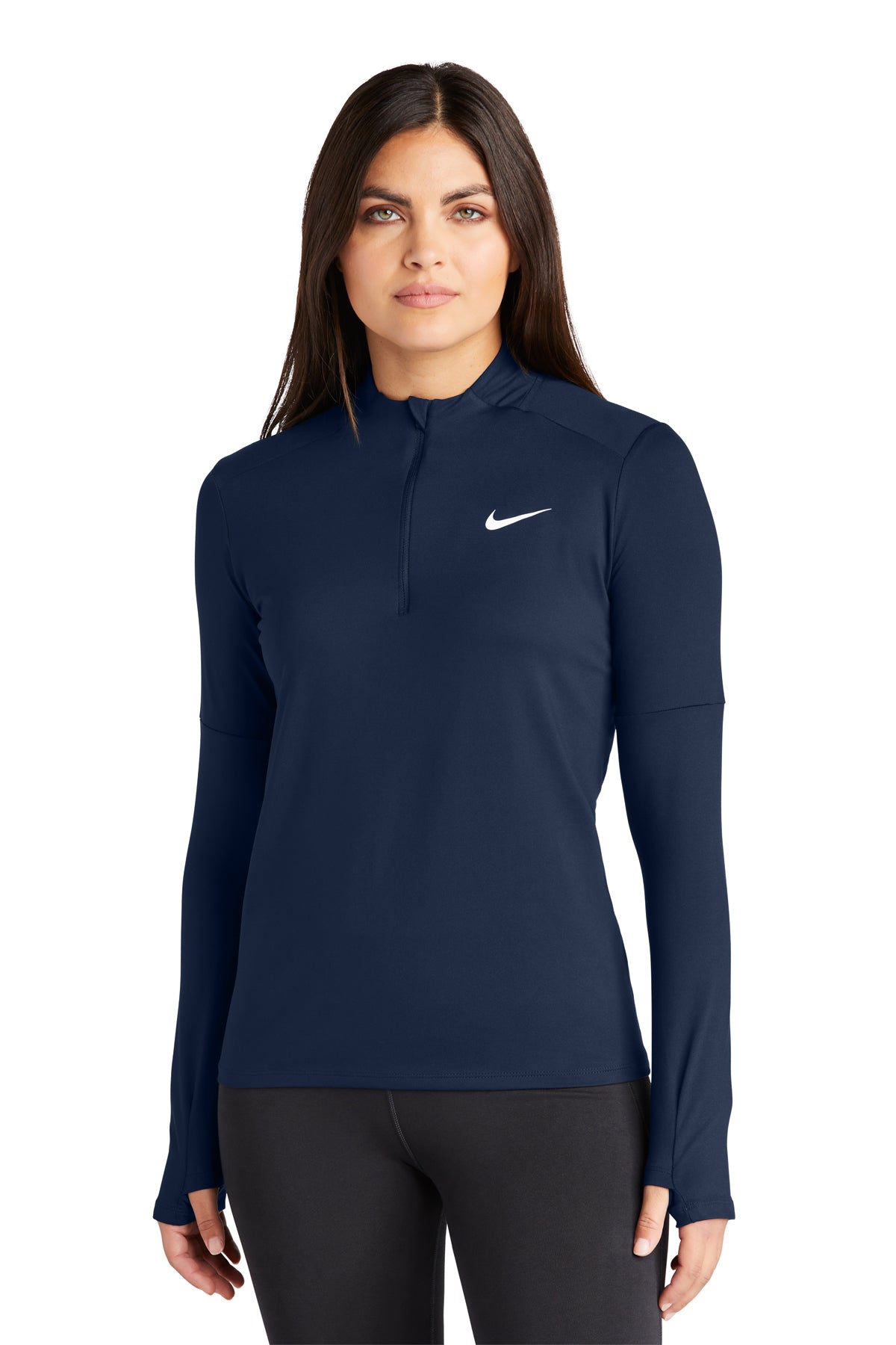 NKDH4951 Nike Ladies Dri-FIT Element 1/2-Zip Top