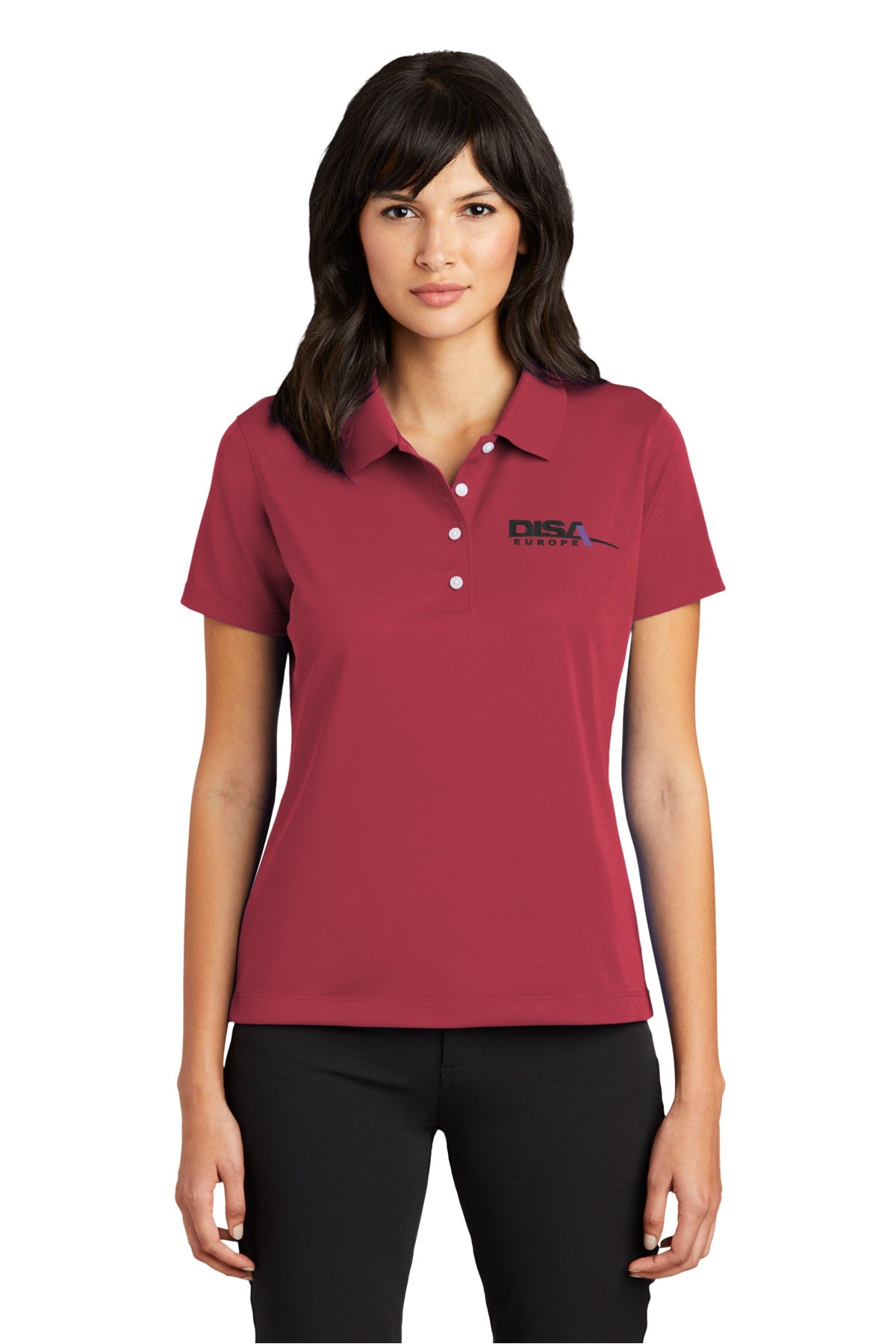 DISA 203697 Nike Ladies Tech Basic Dri-FIT Polo