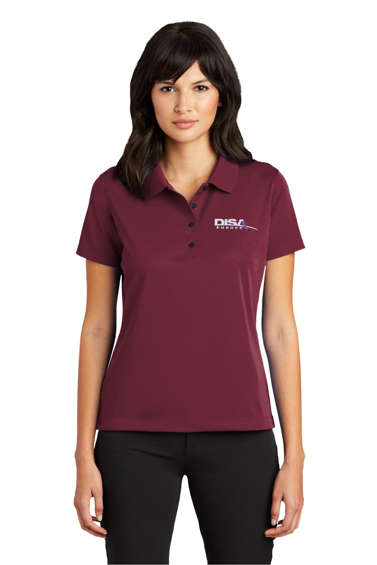 DISA 203697 Nike Ladies Tech Basic Dri-FIT Polo