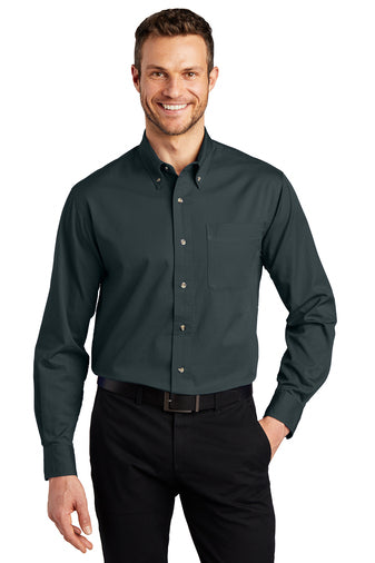 S600T Port Authority® Long Sleeve Twill Shirt