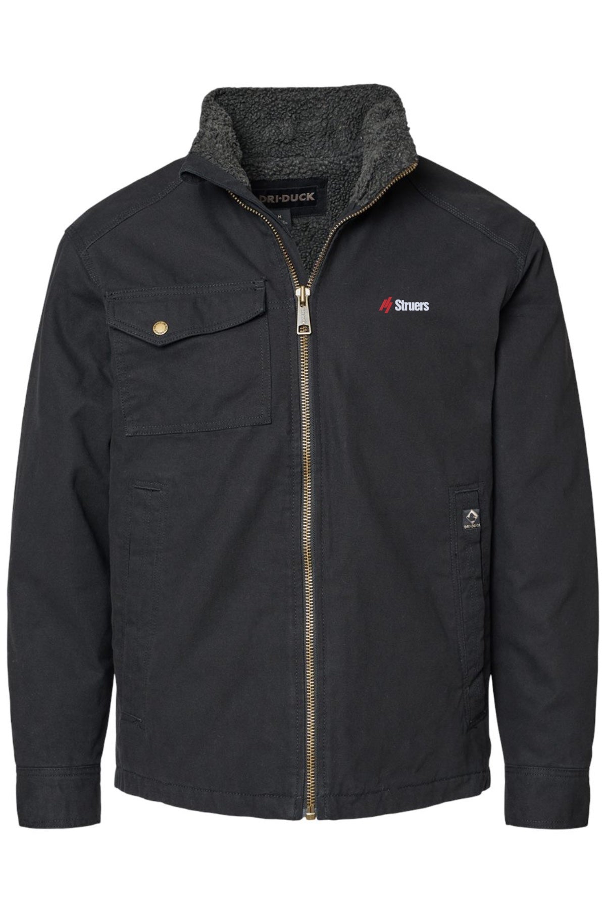 Struers Sales & Non- Service Apparel: 5037 DRI DUCK - Endeavor Canyon Cloth™ Canvas Jacket with Sherpa Lining
