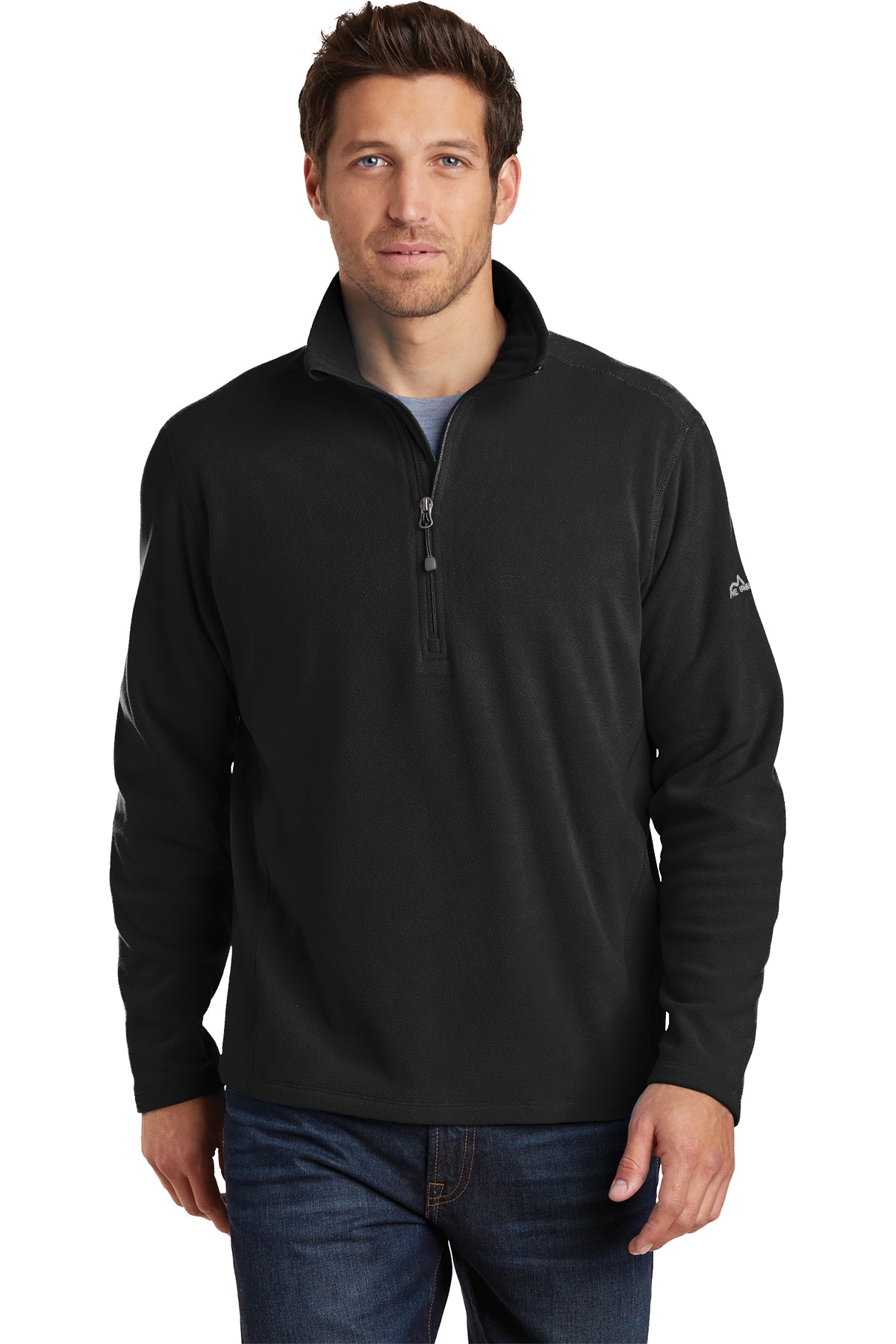 EB226 Eddie Bauer®1/2-Zip Microfleece Jacket