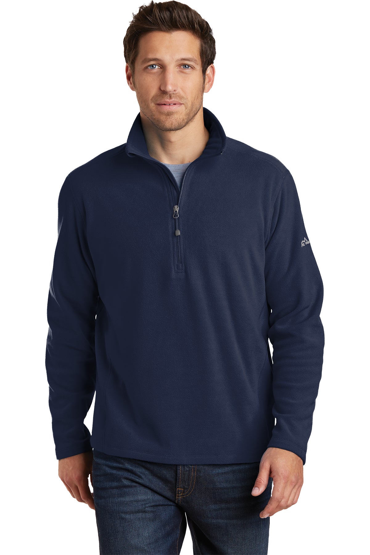 EB226 Eddie Bauer®1/2-Zip Microfleece Jacket