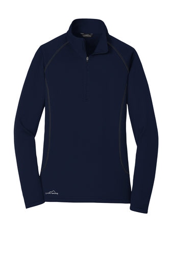 EB237 Eddie Bauer® Ladies Smooth Fleece 1/2-Zip