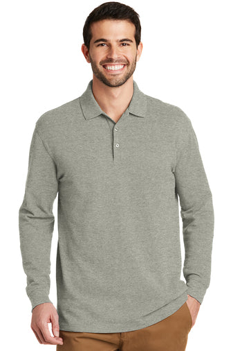 K8000LS Port Authority® EZCotton® Long Sleeve Polo