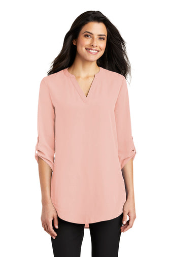 LW701 Port Authority ® Ladies 3/4-Sleeve Tunic Blouse