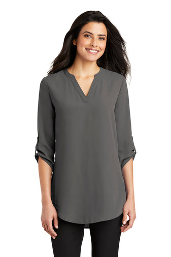 LW701 Port Authority ® Ladies 3/4-Sleeve Tunic Blouse