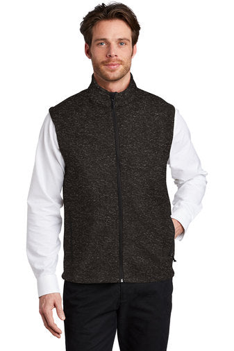 F236 Port Authority ® Sweater Fleece Vest