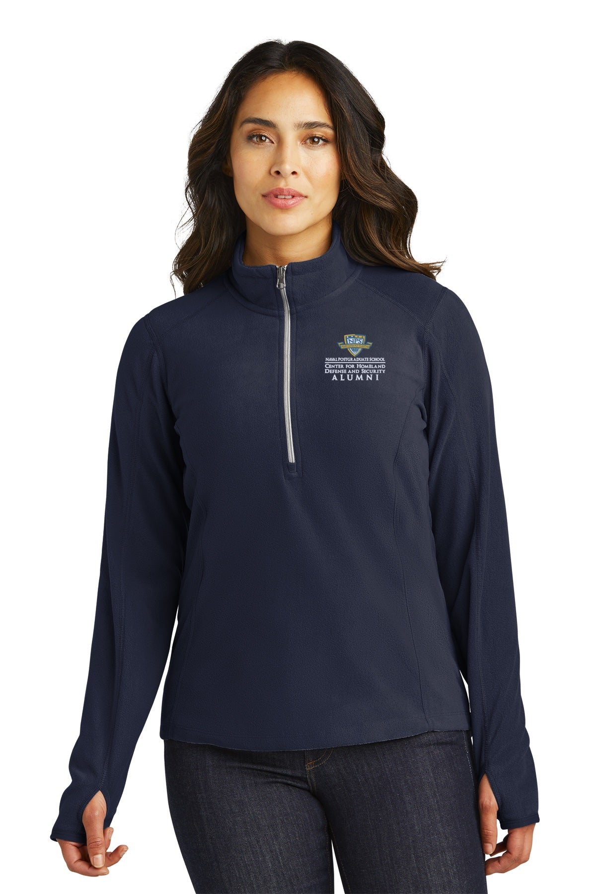 CHDS L224 Port Authority® Ladies Microfleece 1/2-Zip Pullover