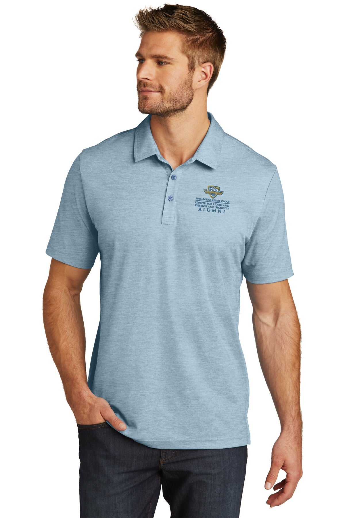 CHDS TM1MU412 TravisMathew Oceanside Heather Polo