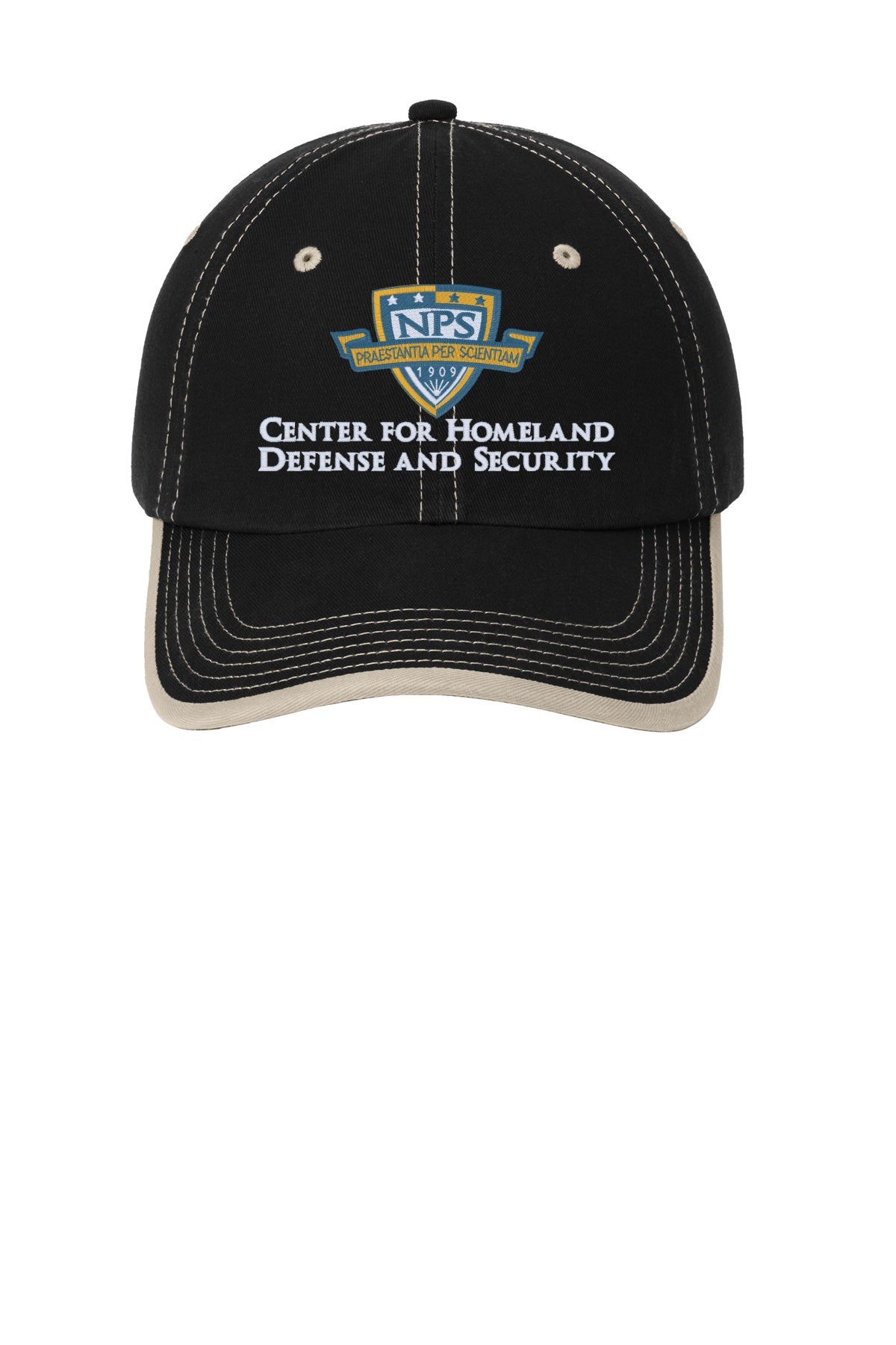 CHDS C835 Port Authority® Vintage Washed Contrast Stitch Cap