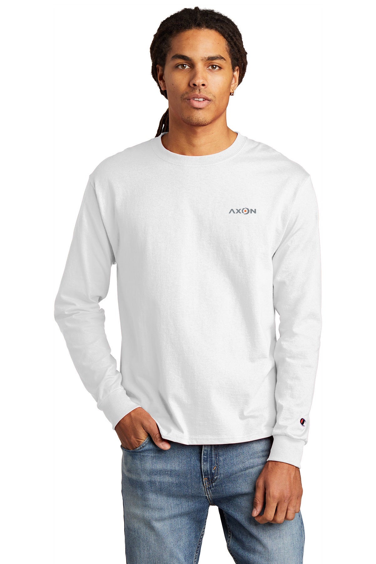 Axon CC8C Champion ® Heritage 5.2-Oz. Jersey Long Sleeve Tee