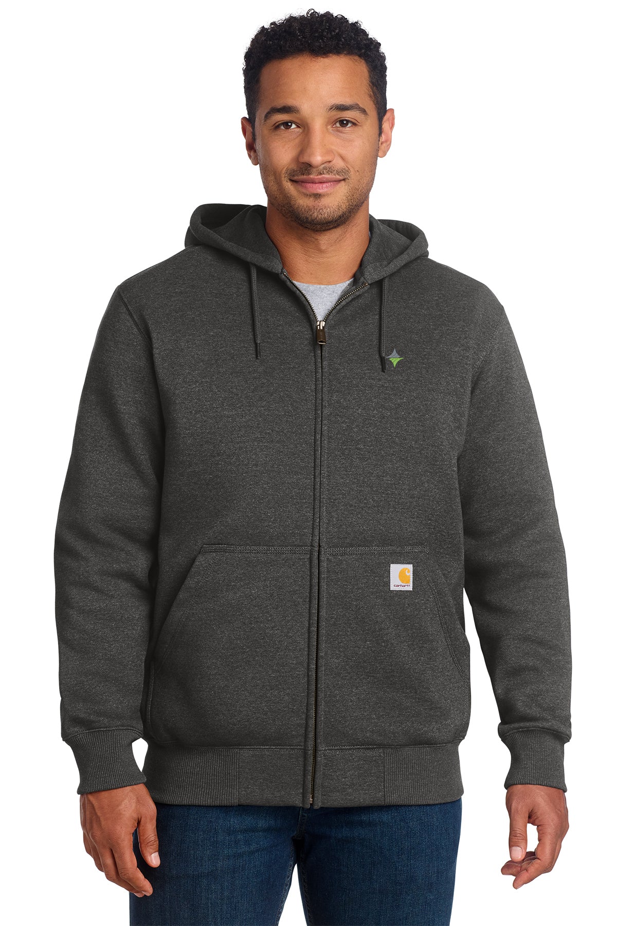 Dawson Tire CT100614 Carhartt® Rain Defender® Paxton Heavyweight Hooded Zip-Front Sweatshirt