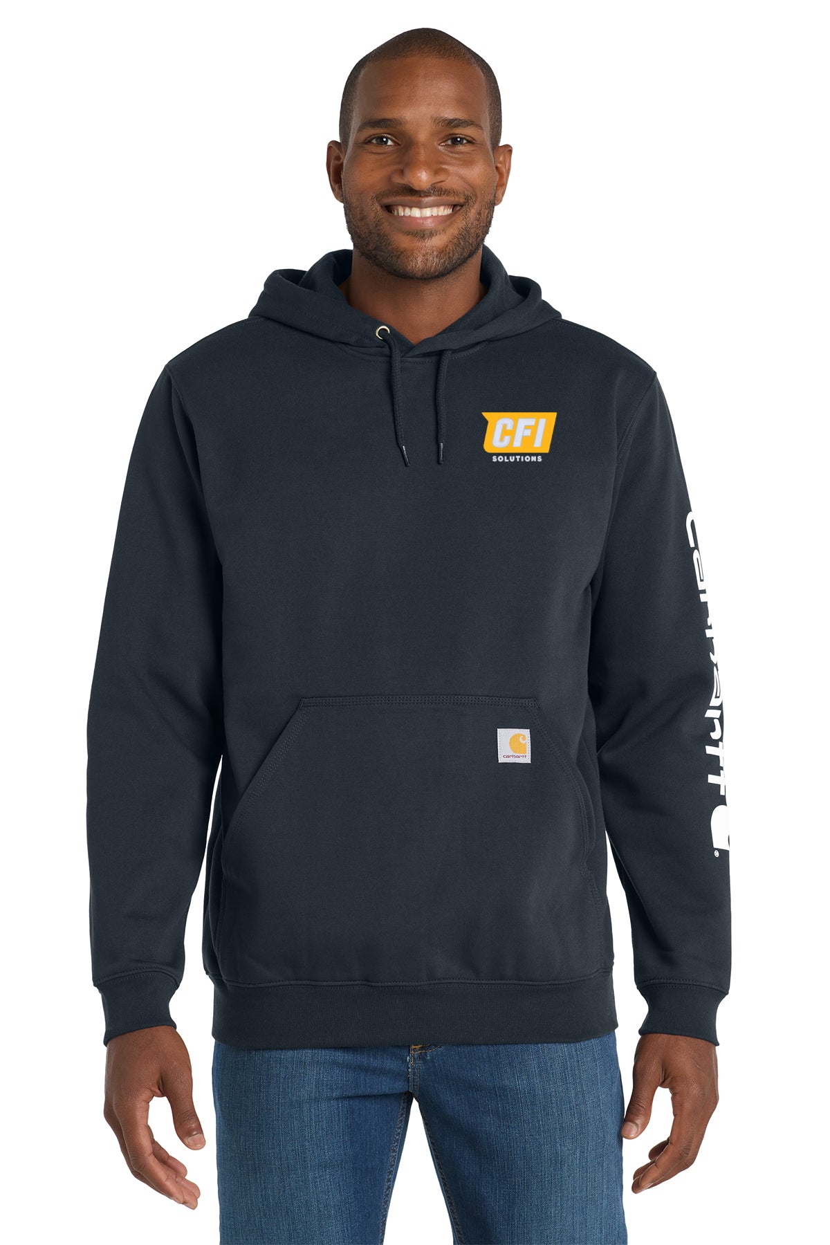 CFI Solutions CTK288 Carhartt® Midweight Hooded Logo Sweatshirt