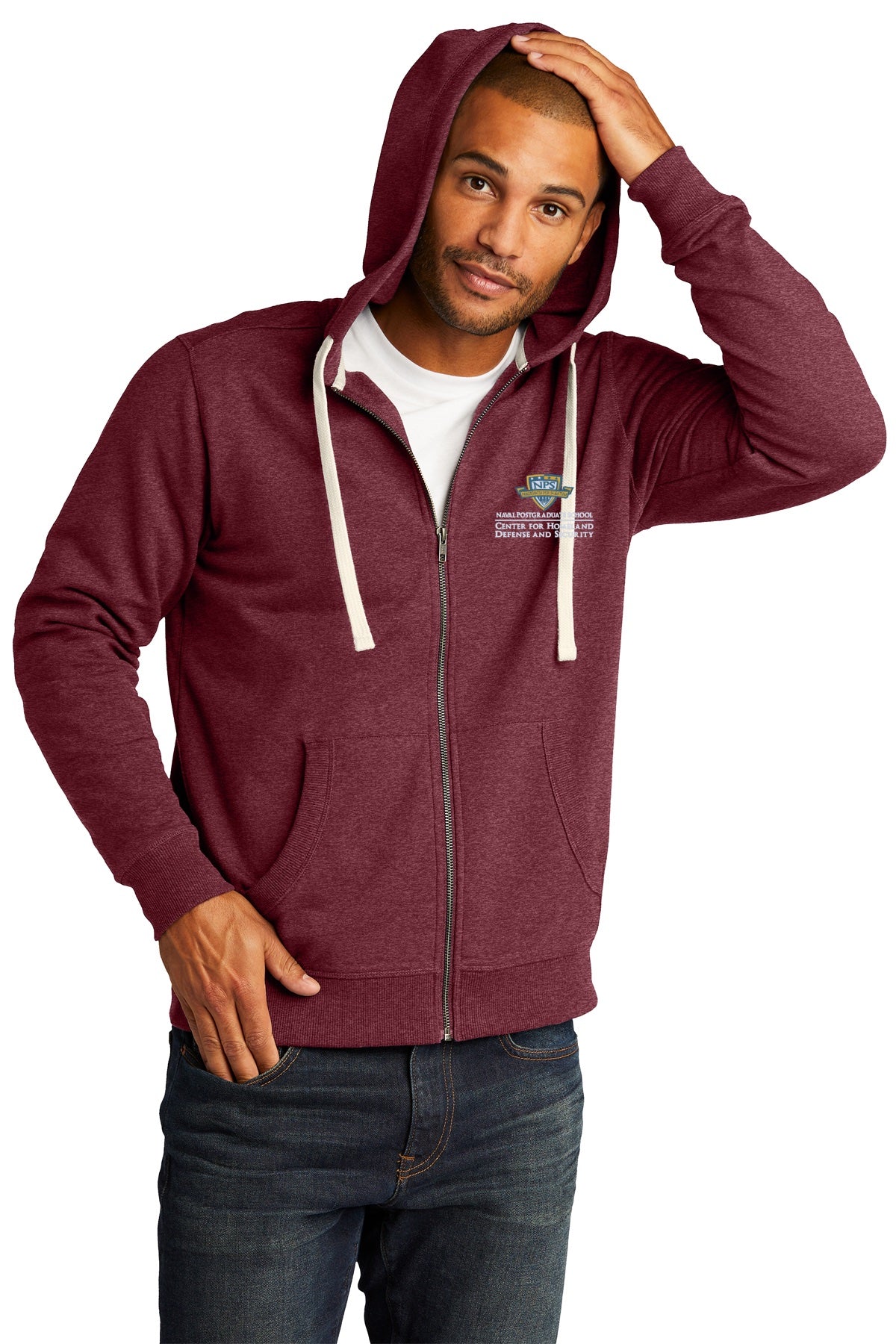 CHDS DT8102 District® Re-Fleece™ Full-Zip Hoodie