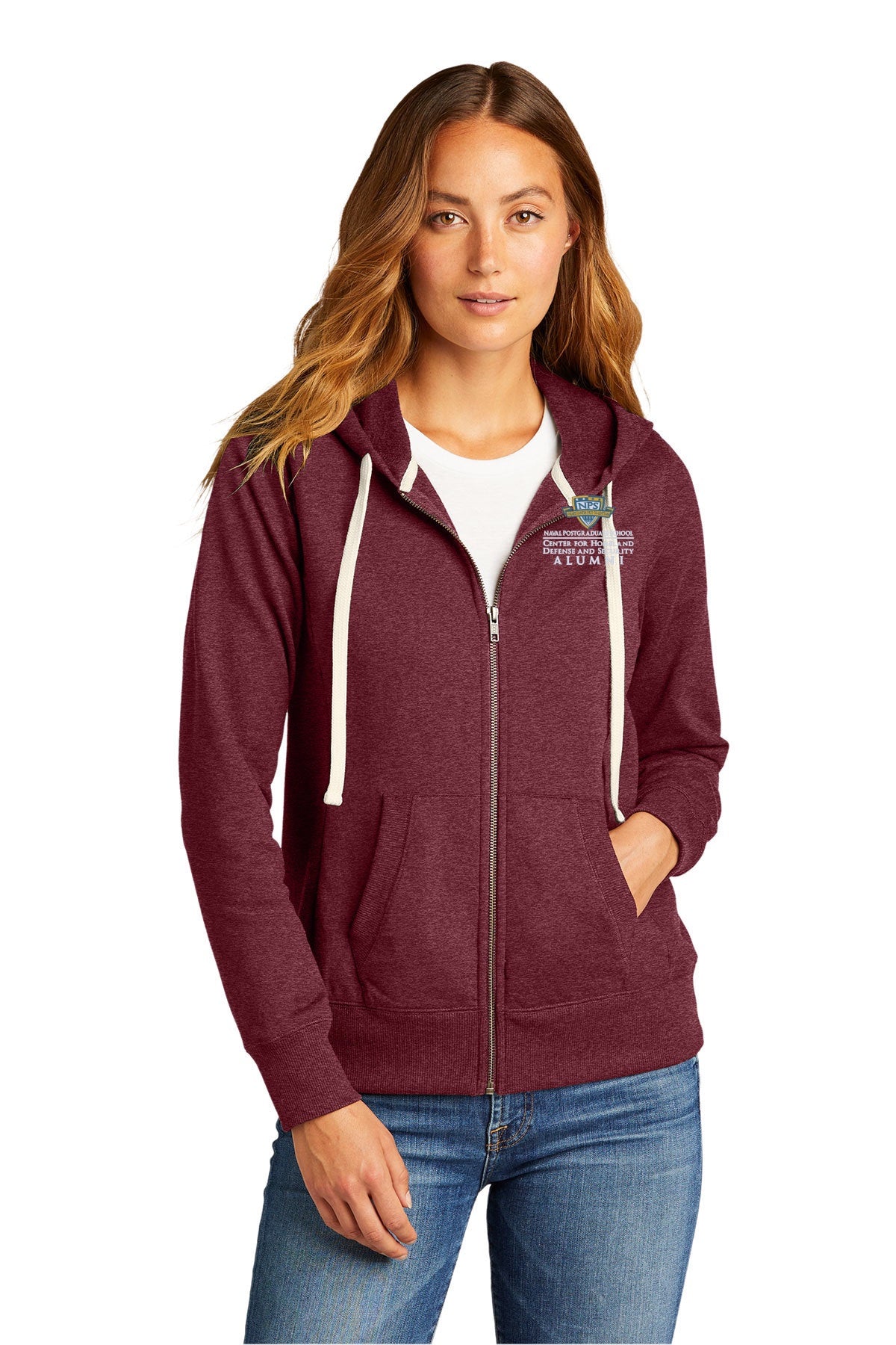 CHDS DT8103 District® Women's Re-Fleece™ Full-Zip Hoodie