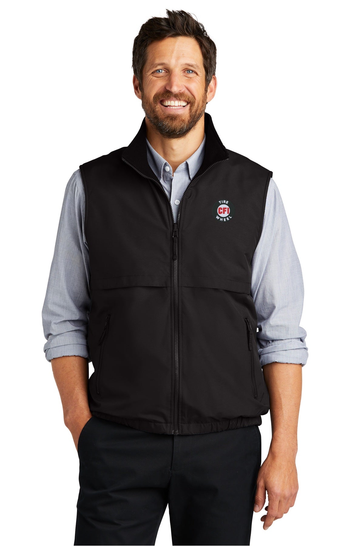 CFI Tire Wheel J7490 Port Authority® Reversible Charger Vest