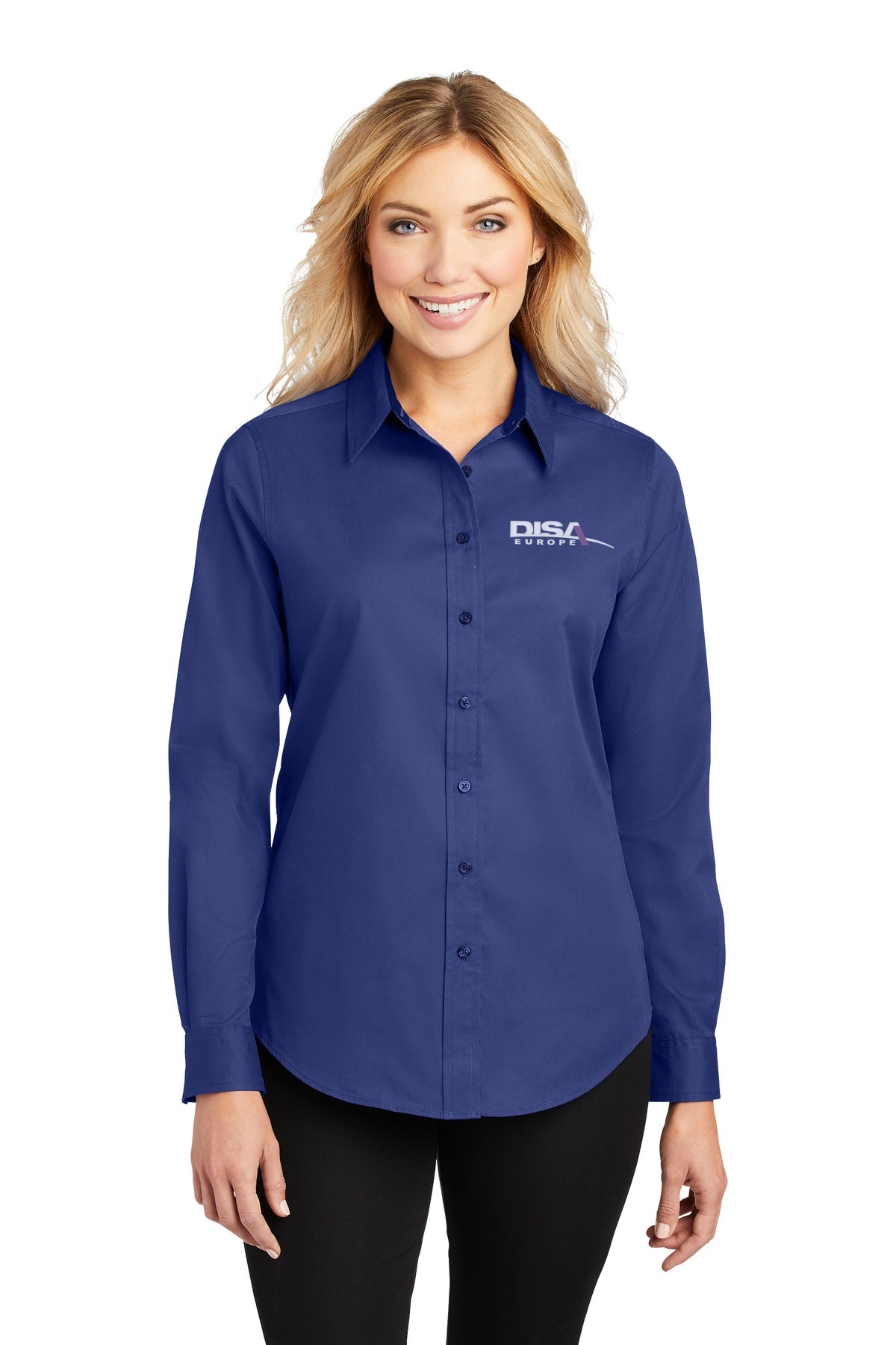 DISA L608 Port Authority® Ladies Long Sleeve Easy Care Shirt