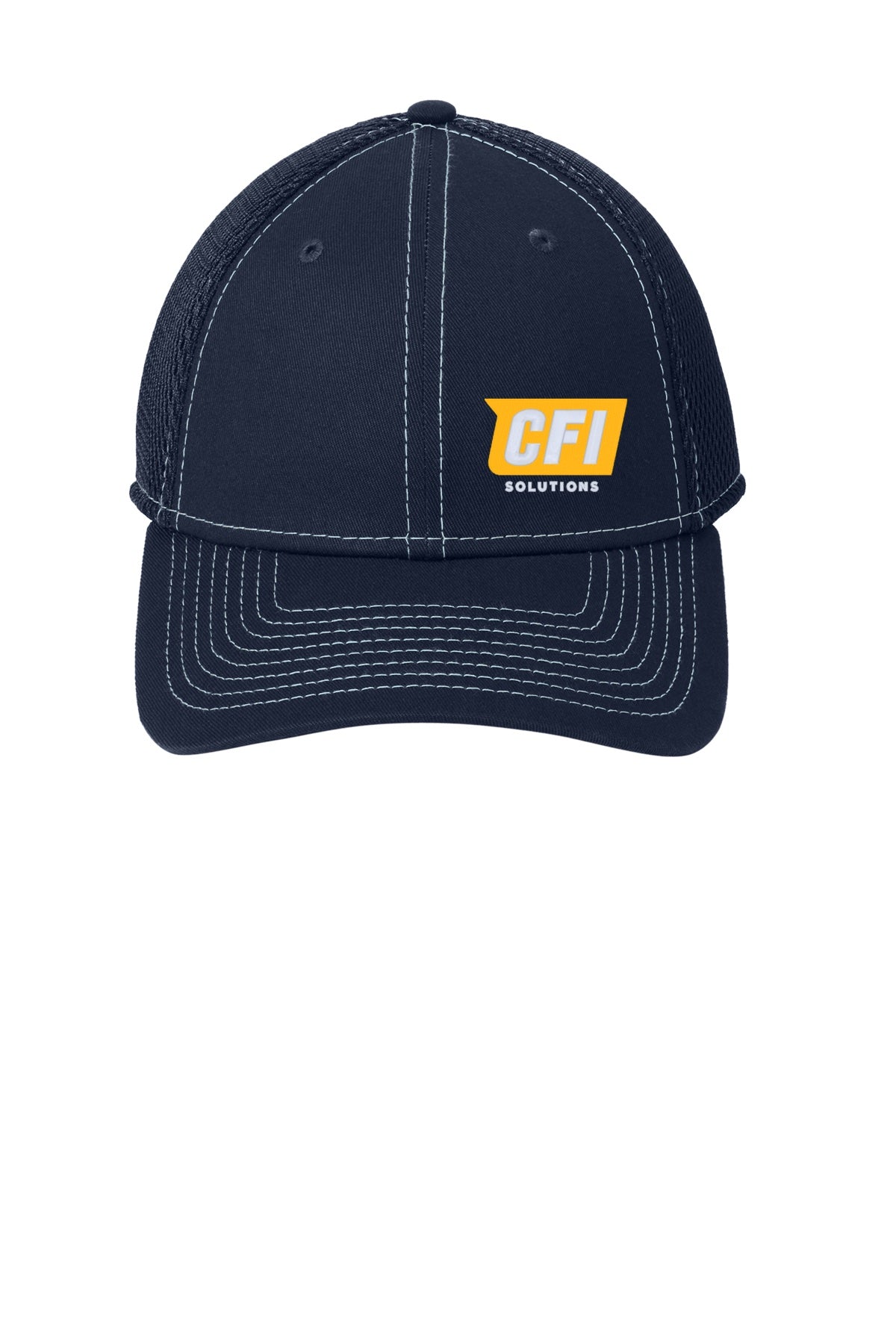 CFI Solutions NE1120 New Era® - Stretch Mesh Contrast Stitch Cap