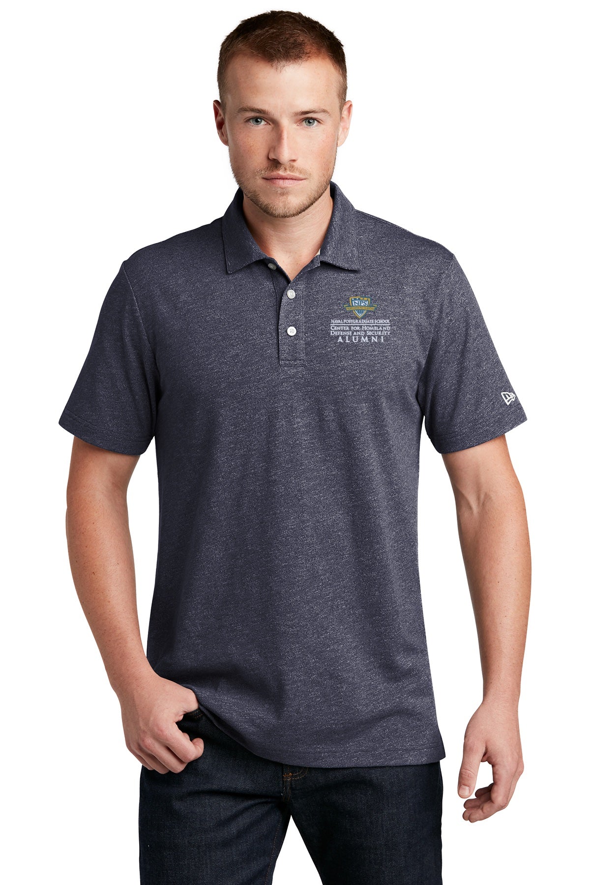 CHDS NEA301 New Era ® Slub Twist Polo