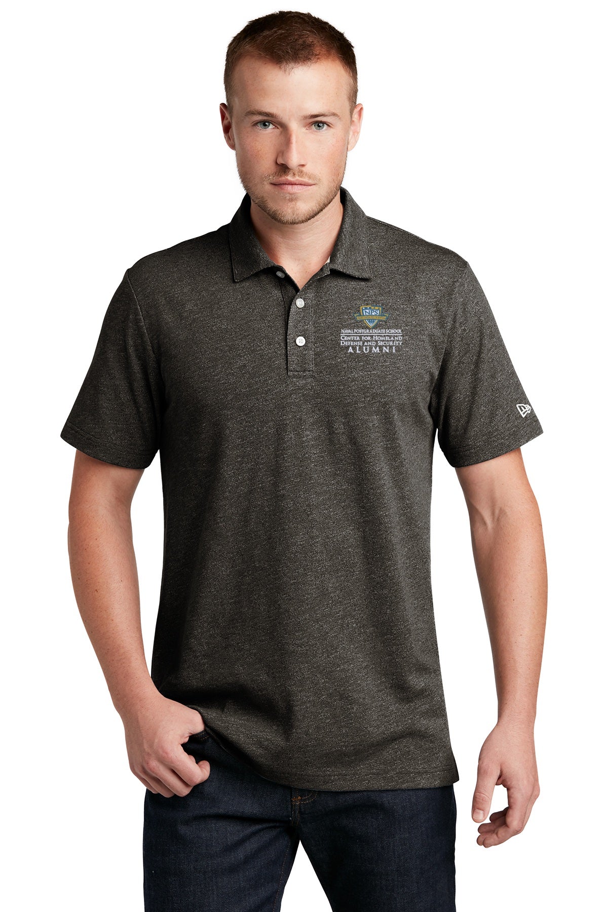 CHDS NEA301 New Era ® Slub Twist Polo