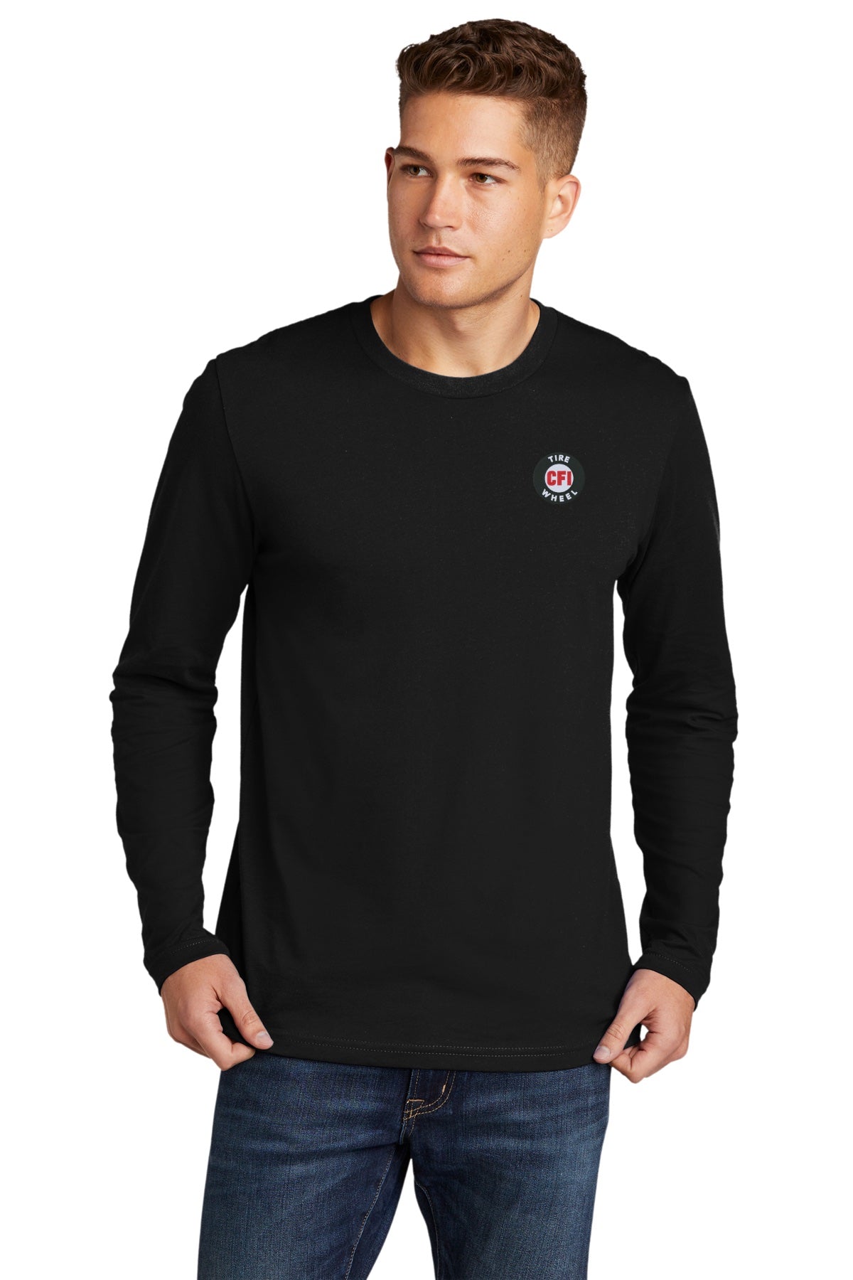 CFI Tire Wheel NL3601 Next Level Apparel® Cotton Long Sleeve Tee