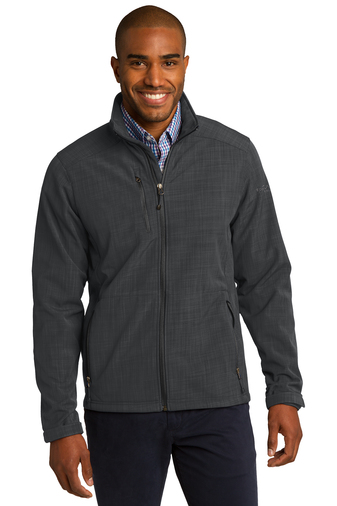 EB532 Eddie Bauer® Shaded Crosshatch Soft Shell Jacket