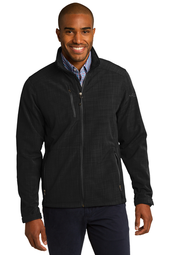 EB532 Eddie Bauer® Shaded Crosshatch Soft Shell Jacket