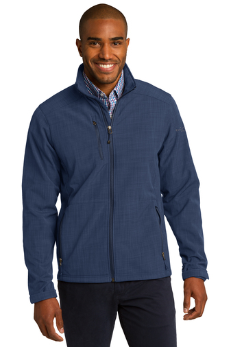 EB532 Eddie Bauer® Shaded Crosshatch Soft Shell Jacket