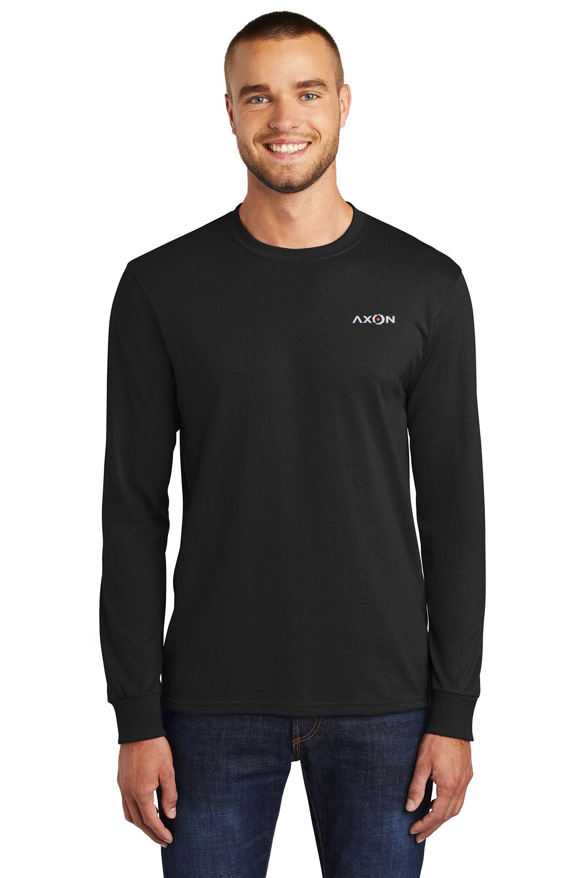 Axon PC55LS port & company long sleeve core blend tee