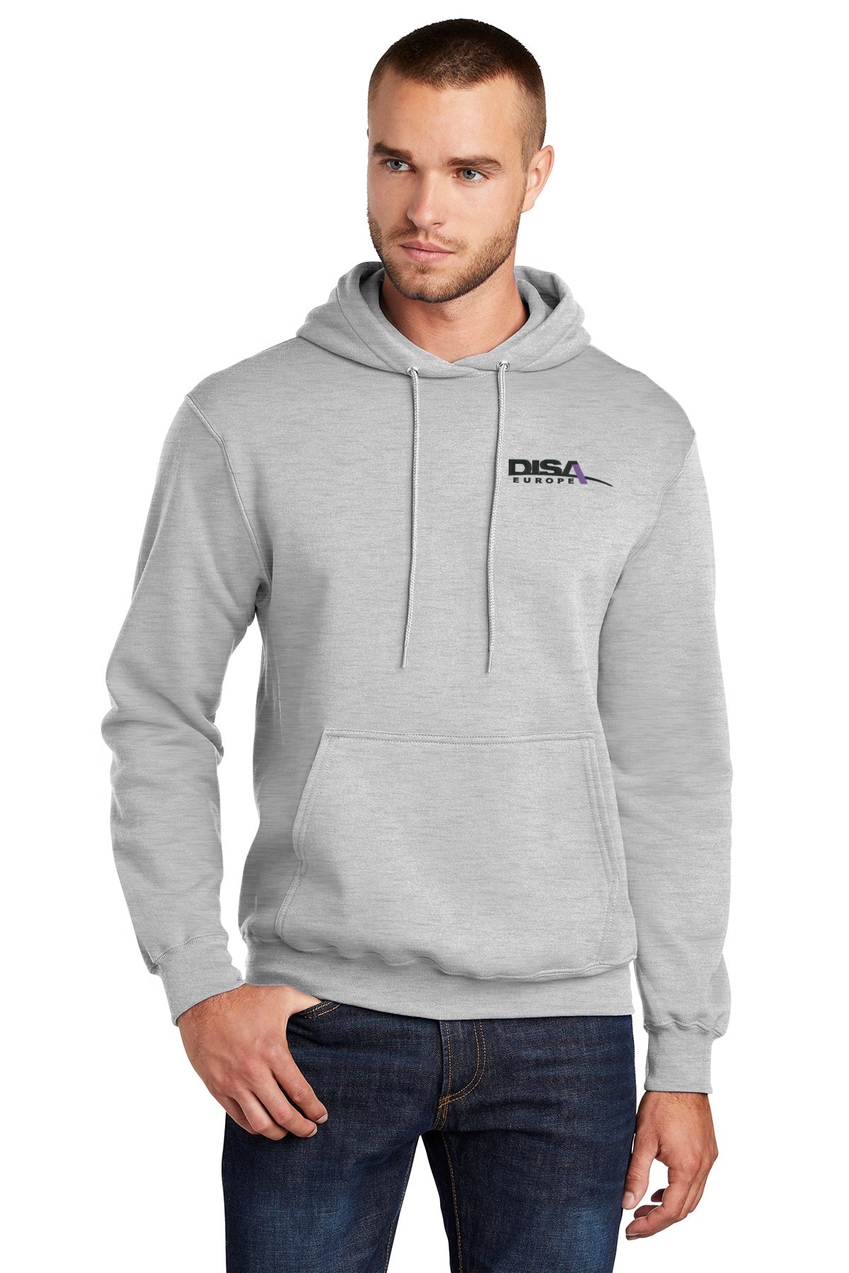 DISA PC78H Port & Company® Core Fleece Pullover Hooded Sweatshirt