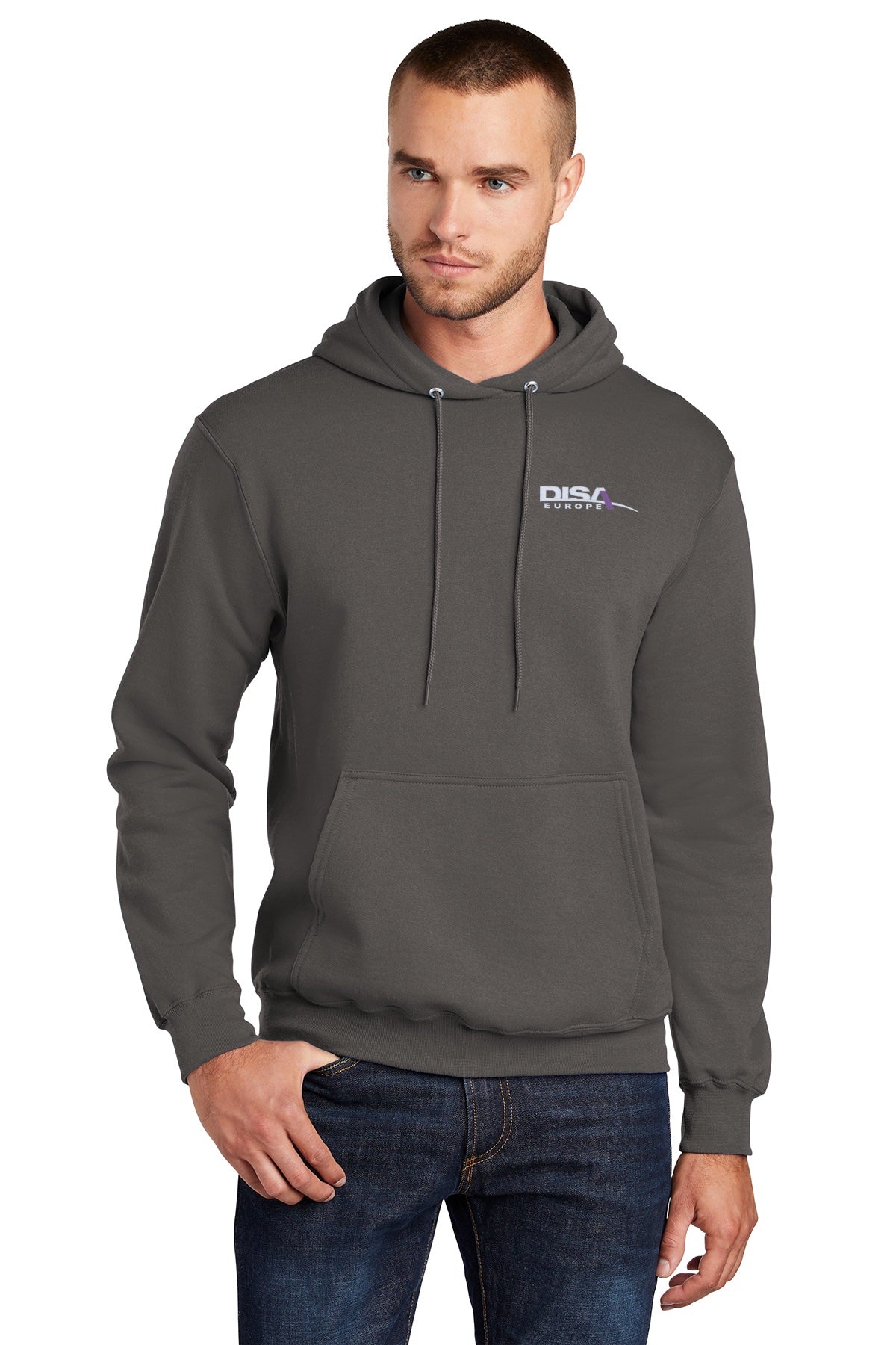 DISA PC78H Port & Company® Core Fleece Pullover Hooded Sweatshirt