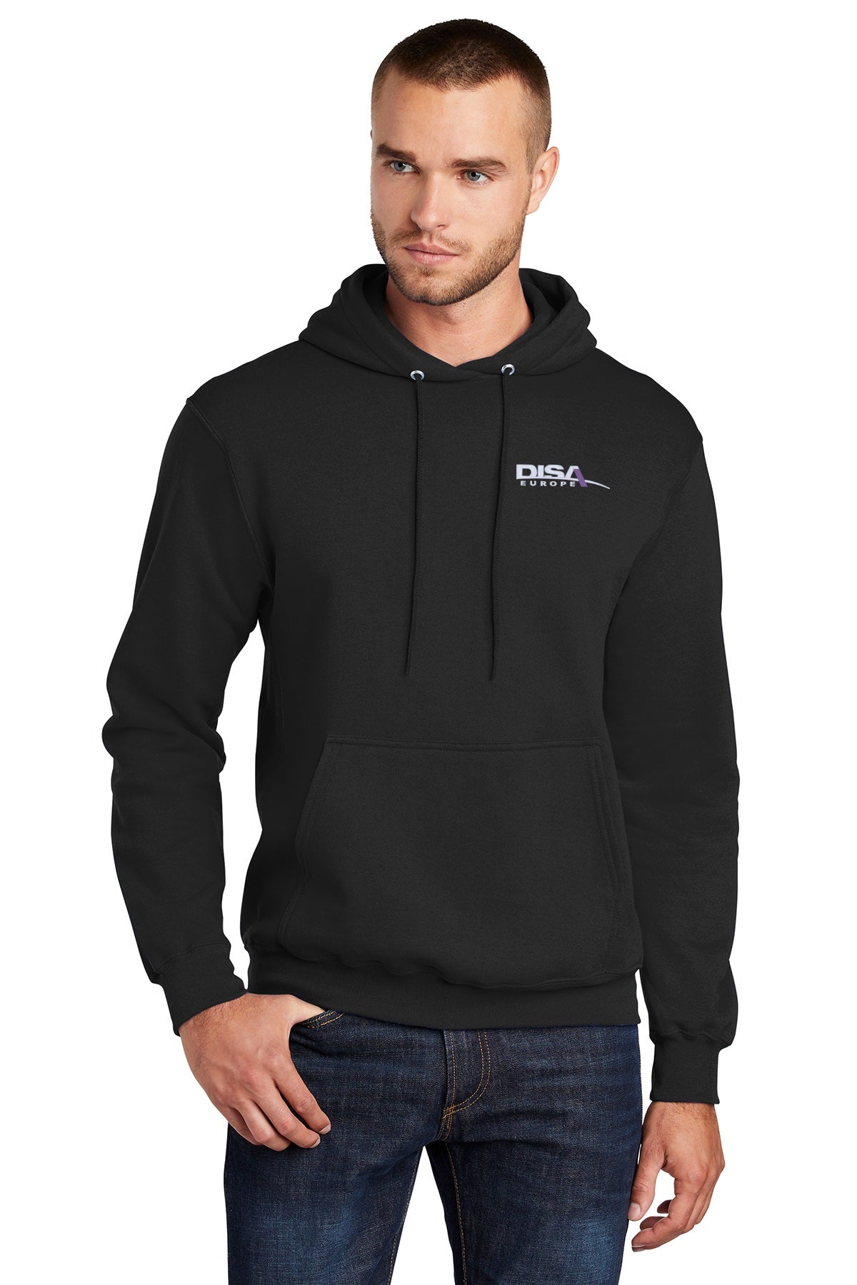 DISA PC78H Port & Company® Core Fleece Pullover Hooded Sweatshirt
