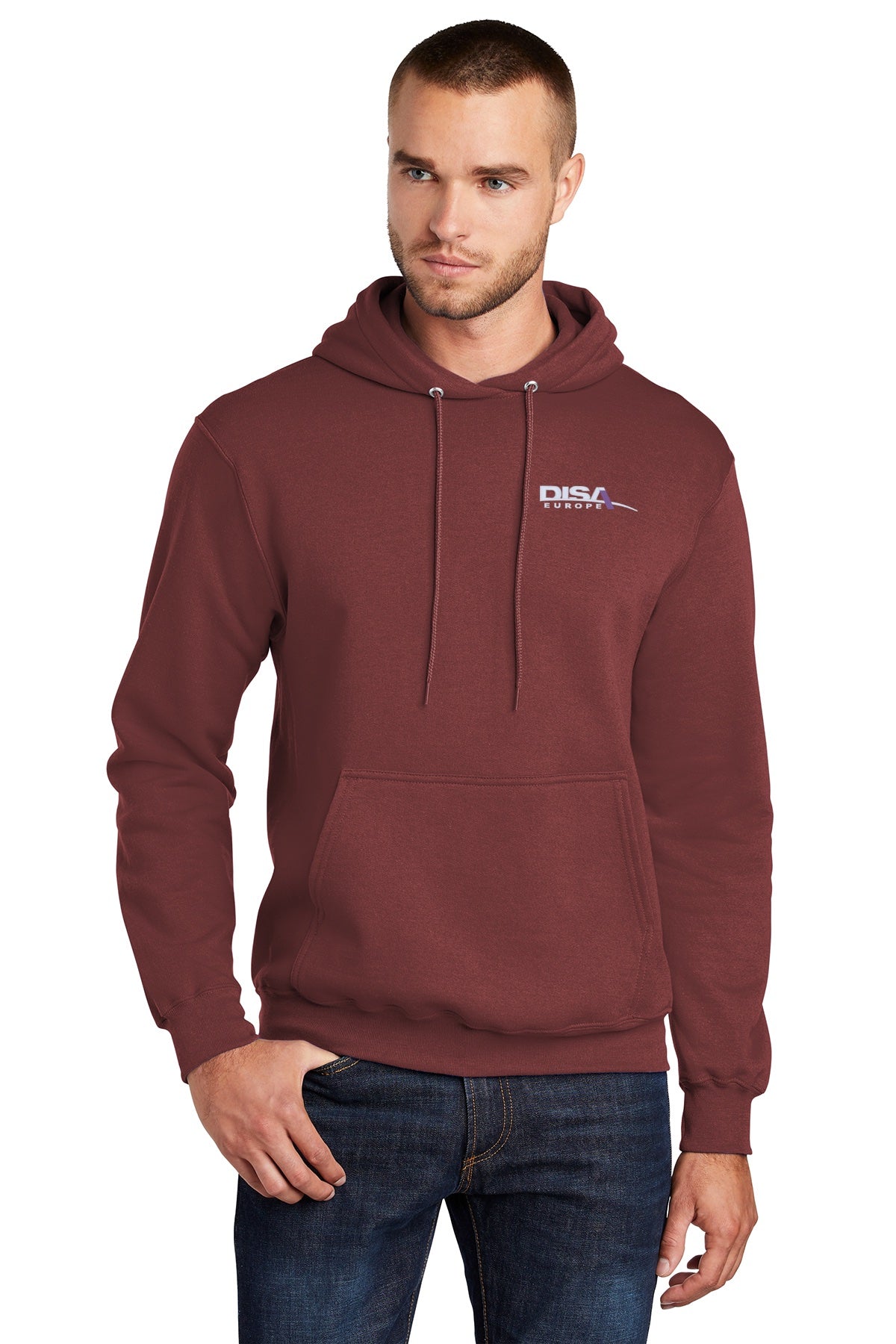 DISA PC78H Port & Company® Core Fleece Pullover Hooded Sweatshirt