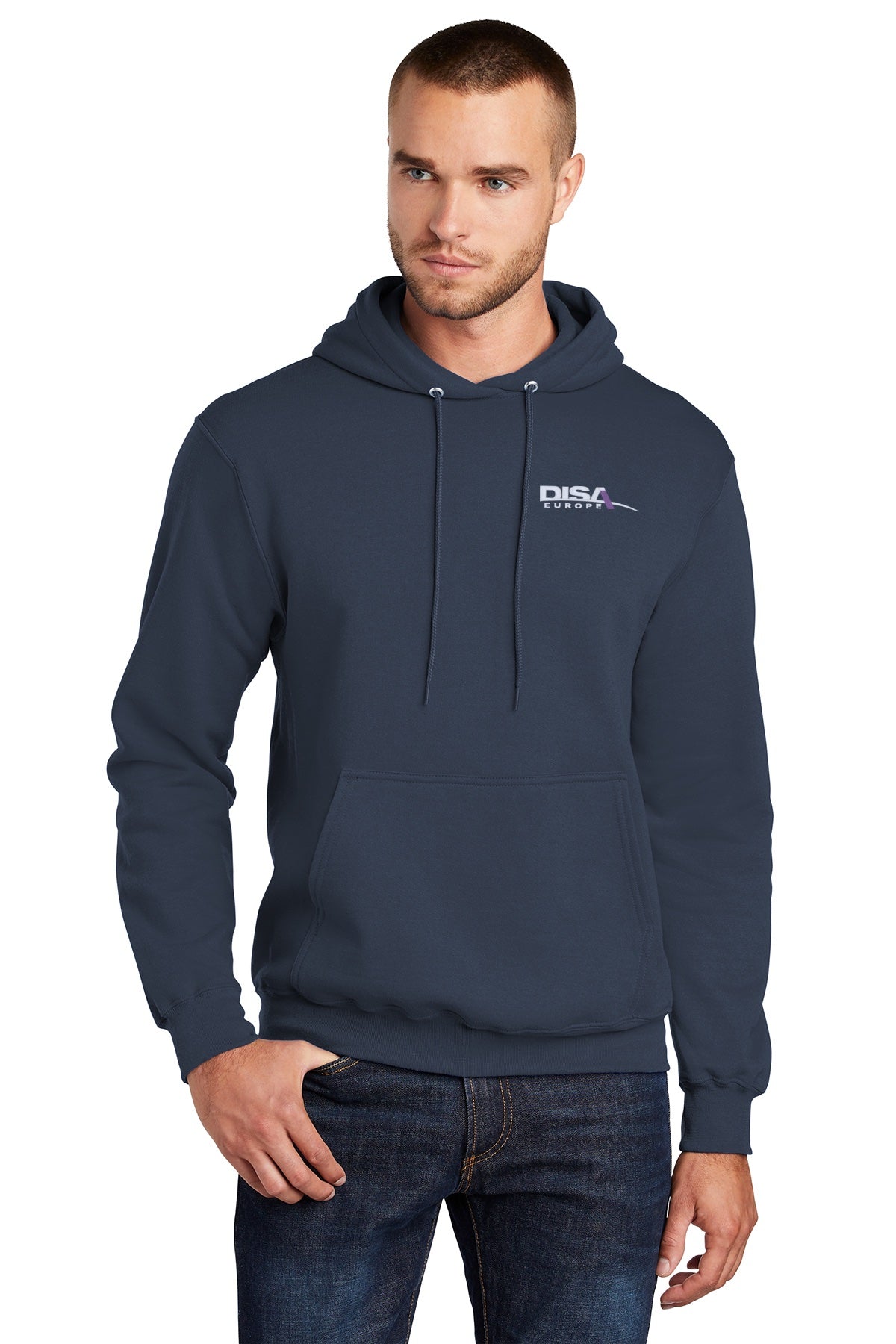 DISA PC78H Port & Company® Core Fleece Pullover Hooded Sweatshirt