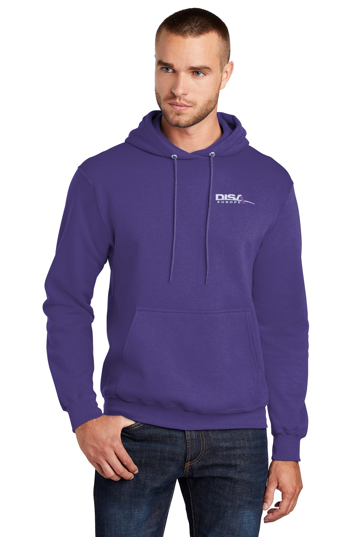DISA PC78H Port & Company® Core Fleece Pullover Hooded Sweatshirt
