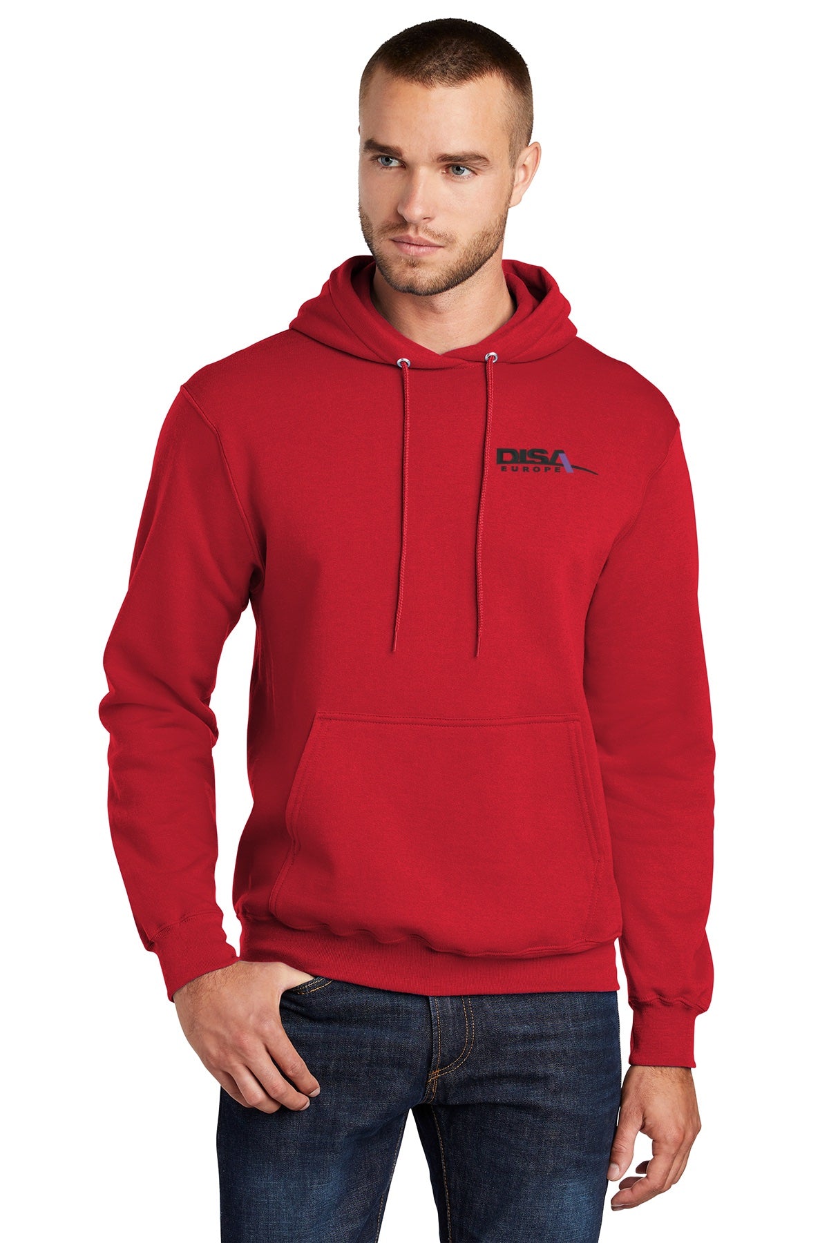 DISA PC78H Port & Company® Core Fleece Pullover Hooded Sweatshirt