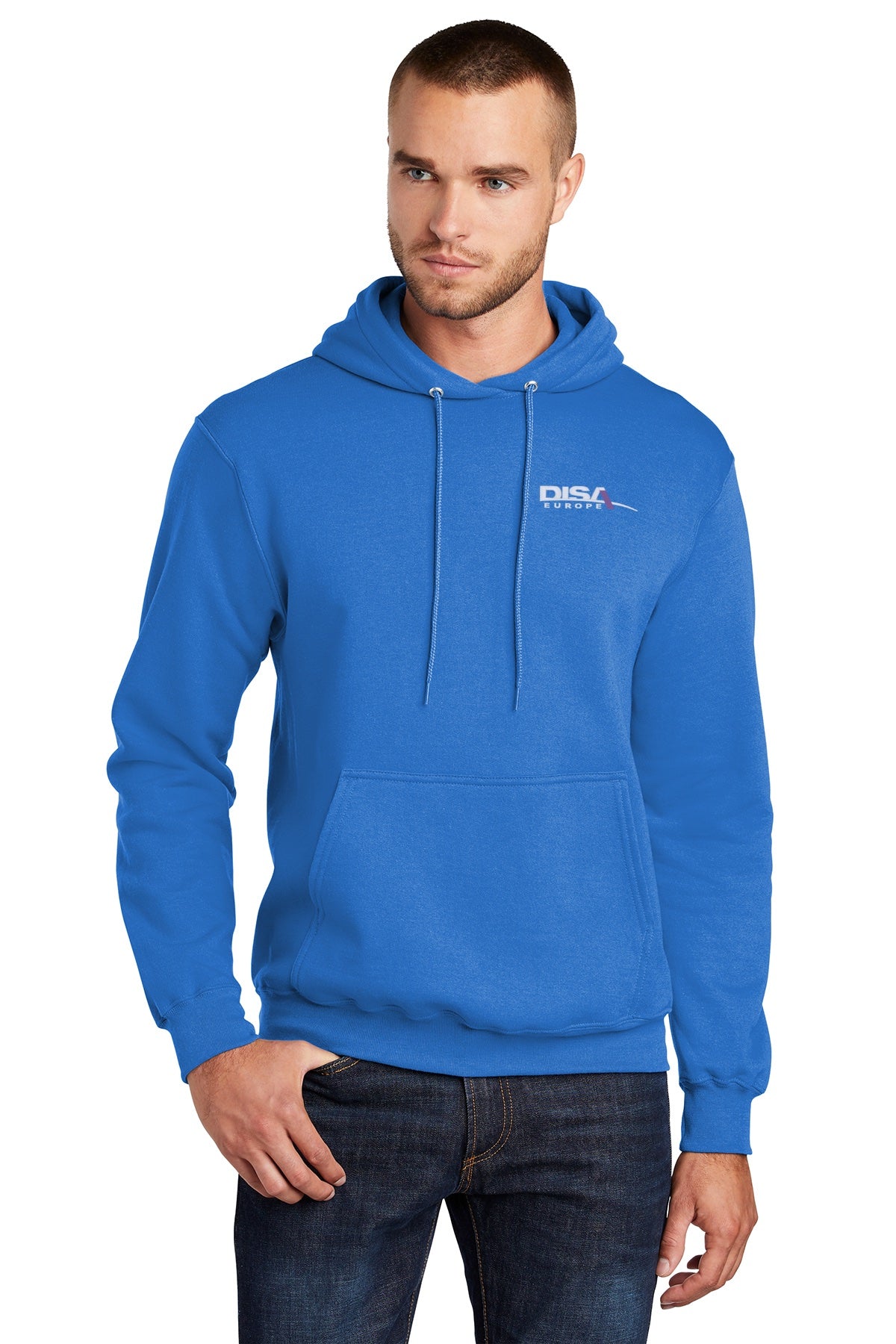 DISA PC78H Port & Company® Core Fleece Pullover Hooded Sweatshirt