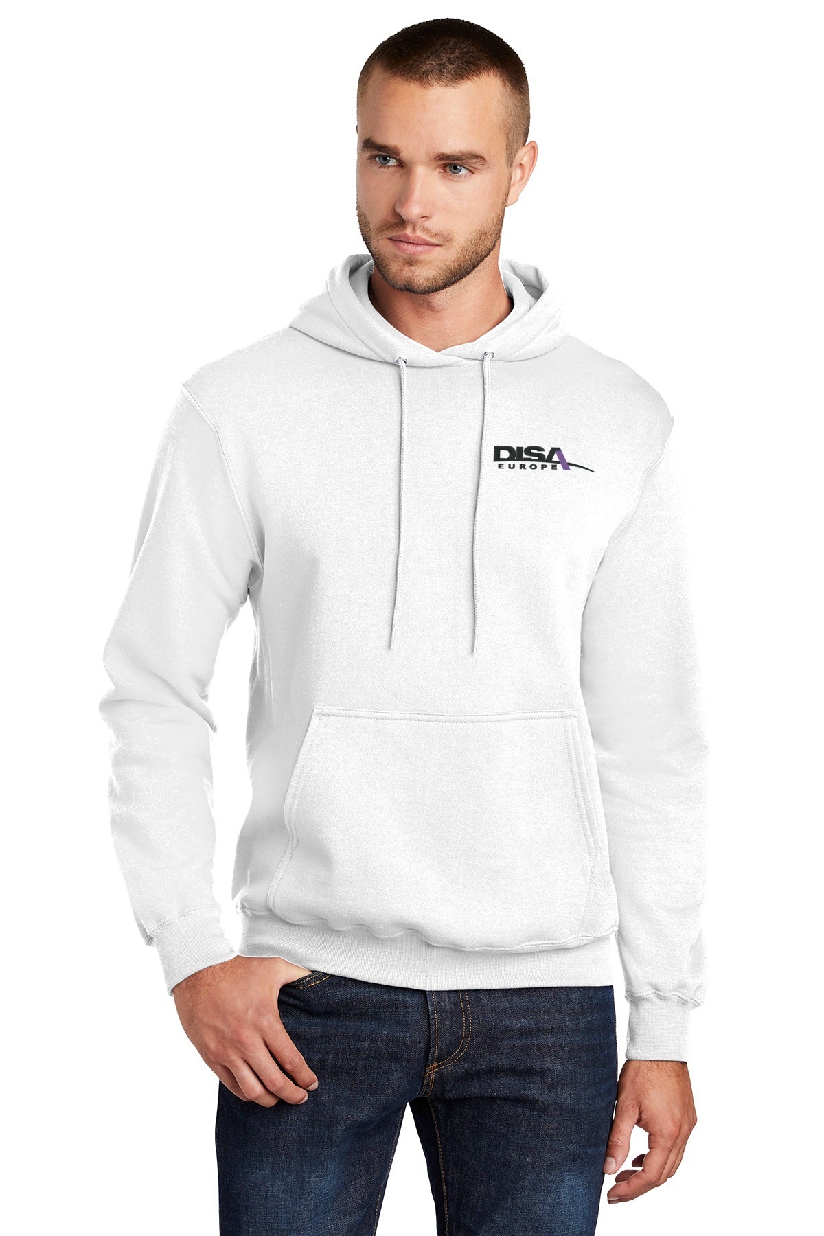 DISA PC78H Port & Company® Core Fleece Pullover Hooded Sweatshirt