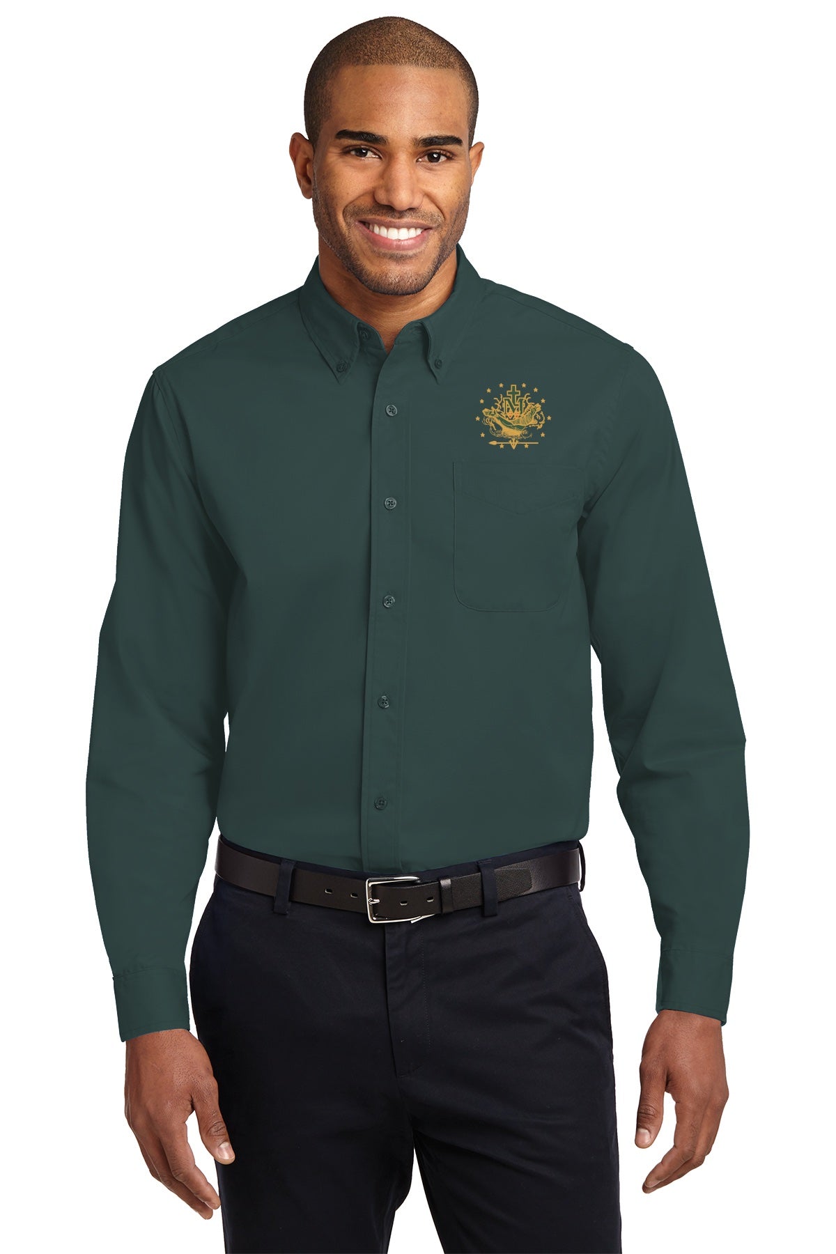 Marian Friars Minor S608 Port Authority Long Sleeve Easy Care Shirt