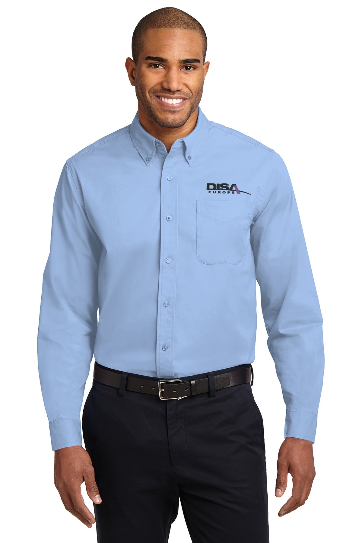 DISA S608 Port Authority Long Sleeve Easy Care Shirt